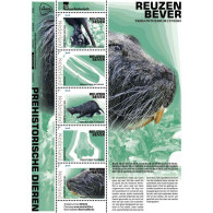 D(B) 208 ++ NETHERLANDS MNH ** 2024 PREHISTORIC ANIMALS REUZEN BEVER - Ongebruikt