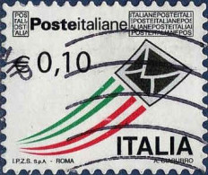 Italie Poste Obl Yv:3152 Mi:3391 Enveloppe Volante (Lign.Ondulées) - 2001-10: Usati