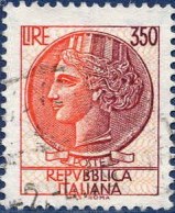 Italie Poste Obl Yv:1326 Mi:1594 Monnaie Syracusaine (Beau Cachet Rond) - 1971-80: Usados