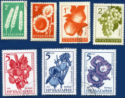 Bulgarie 1956 à 1988, Fruits, Légumes, Fleurs (19 Timbres - O) - Gebruikt