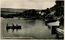 CORNWALL - NEWQUAY - TRENANCE GARDENS BOATING LAKE RP Co1338 - Newquay