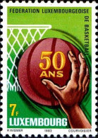 Luxembourg Poste N** Yv:1033 Mi:1083 Fédération Luxembougeoise De Basketball - Ongebruikt