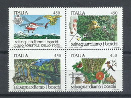 ITALIA   YVERT  1611/14   MNH  ** - 1981-90:  Nuovi