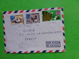 PA N° 168 / 398 / 399 SUR LETTRE PAR AVION DE NOUVELLE CALEDONIE OBLITÉRATION NOUMEA - Collections, Lots & Series