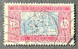 FRSN084AU - Local Market - 75 C Used Stamp - Senegal - AOF - 1926 - Oblitérés