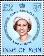 Man Poste N** Yv:191 Mi:202 Queen Elisabeth II Lord Of Man - Isla De Man