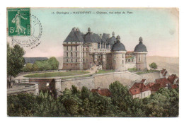 (24) 328, Hautefort, Château, Vue Prise Du Parc, état ! - Hautefort