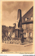 AJAP5-STATUE-0500 - NEUF-BRISACH - L'hôtel De Ville Et Le Monument Aux Morts  - Monuments