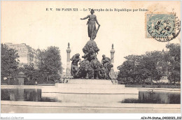 AJAP4-STATUE-0311 - PARIS - Le Triomphe De La République Par Dalou  - Monumenti