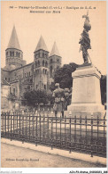 AJAP3-STATUE-0298 - PARAY-LE-MONIAL - Basilique Du S-C Et Le Monument Aux Morts  - Monumenti
