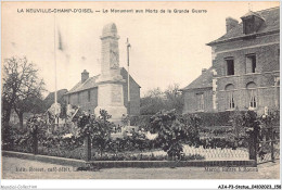 AJAP3-STATUE-0283 - LA NEUVILLE-CHAMP-D'OISEL - Le Monument Aux Morts De La Grande Guerre   - Monumenti