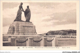 AJAP3-STATUE-0260 - LE HAVRE - Monument De La Réconnaissance Belge  - Denkmäler