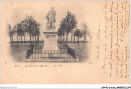 AJAP3-STATUE-0241 - PAU - La Statue De Henri IV  - Denkmäler