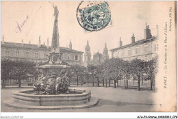 AJAP3-STATUE-0242 - NANCY - La Fontaine Et La Place D'alliance  - Denkmäler
