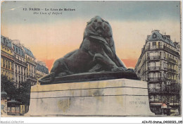 AJAP2-STATUE-0200 - PARIS - Le Lion De Belfort  - Denkmäler