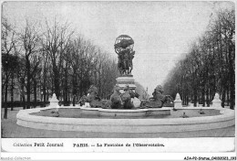 AJAP2-STATUE-0199 - PARIS - La Fontaine De L'observatoire  - Denkmäler