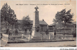 AJAP2-STATUE-0184 - DOYET - Monument élevé à La Mémoire Des Morts Pour La Patrie - 1914-1918  - Denkmäler