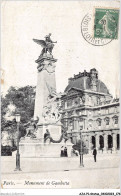 AJAP1-STATUE-0089 - PARIS - Monument De Gambetta   - Monuments