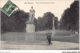 AJAP1-STATUE-0068 - RENNES - Statue De Duguesclin Au Thabor  - Monuments