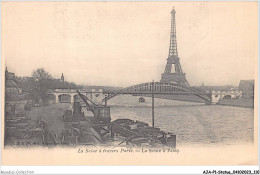 AJAP1-STATUE-0056 - La Seine à Travers PARIS - La Seine à Passy  - Monuments