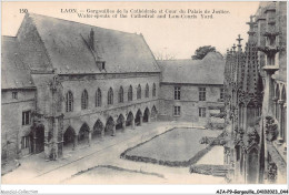 AJAP9-GARGOUILLE-0786 - LAON - Gargouilles De La Cathédrale Et Cour Du Palais De Justice  - Autres & Non Classés