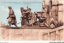 AJAP8-STATUE-0707 - CHALONS-SUR-MARNE - Monument Aux Morts - Monumentos