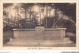 AJAP8-STATUE-0695 - FORT-MAHON - Monument Aux Morts - Monumenten