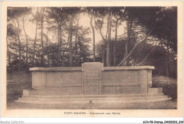 AJAP8-STATUE-0695 - FORT-MAHON - Monument Aux Morts - Denkmäler