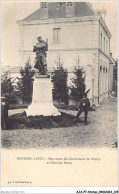 AJAP7-STATUE-0674 - BOURBON-LANCY - Monument Des Combattants De 1870-71 Et Hôtel Des Postes  - Monumentos