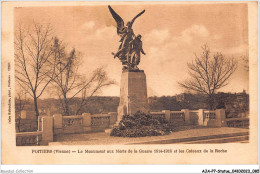 AJAP7-STATUE-0649 - POITIERS - Le Monument Aux Morts De La Guerre 1914-1918 Et Les Coteaux De La Roche  - Monuments