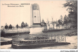 AJAP7-STATUE-0642 - GENITOUX - Monument Aux Morts - Monuments