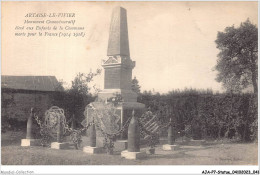 AJAP7-STATUE-0627 - ARTAISE-LE-VIVIER - Monument Commémoratif élevé Aux Enfants De La Commune Morts Pour La France  - Denkmäler