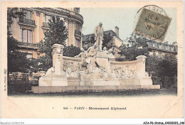 AJAP6-STATUE-0587 - PARIS - Monument Alphand  - Monuments