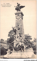 AJAP6-STATUE-0585 - PARIS - Monument Gambetta  - Monumenten