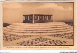 AJAP6-STATUE-0546 - Monument Aux Morts De La Grande Guerre 1914-1918 - Au SILBERLOCH  - Monumenten
