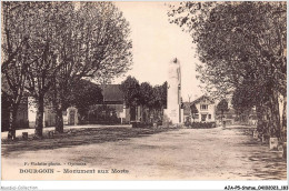 AJAP5-STATUE-0504 - BOURGON - Le Monument Aux Morts  - Monumenti