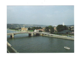 HUY - LE PONT DE L' EUROPE ET LA PISCINE COUVERTE (8740) - Huy