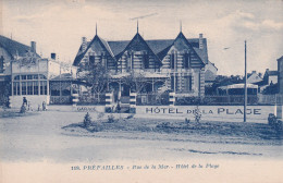 PREFAILLES(HOTEL DE LA PLAGE) - Préfailles