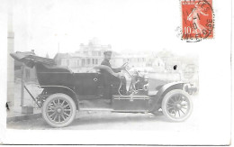 C/244                 Carte Photo    -   Voiture De Maitre - Taxis & Droschken