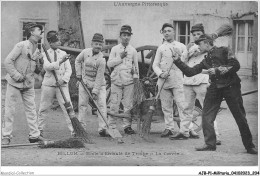 AJBP1-0103 - MILITARIA - Billom - Ecole D'enfant De Troupe - La Corvée - Uniformi