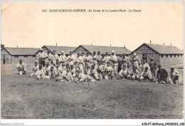 AJBP7-0686 - MILITARIA - St-aubin-du-cornier - Au Camp De La Lande D'ouée - La Soupe - Uniformi