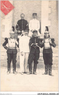 AJBP5-0505 - MILITARIA - Des Hommes En Uniformes DRAGONS CARTE PHOTO - Uniformi