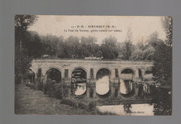 CPA - 79 - Airvault - Le Pont De Vernay, Genre Romain - Circulée En 1918 - Airvault