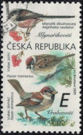 République Tchèque 2020 Oblitéré Used Oiseaux Aegithalidae Et Passeridae Y&T CZ 955 SU - Used Stamps