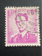 Briefmarke Belgien 3 Francs 1958 Michel 1127 X I Gestempelt - Usados