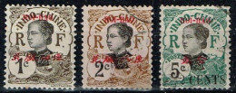 Hoï - Hao - 1908 - Y&T N° 49*, 50, 52, Neuf Avec Trace De Charnières Et Oblitérés - Usados