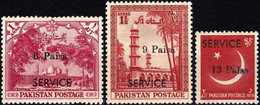 Pakistan Stamps 1961 Service Overprinted Mastung Print MNH - Pakistan