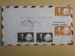 DM 15 MARTINIQUE LETTRE RR 1947 A ISSY FRANCE + +AFF. INTERESSANT +++ - Briefe U. Dokumente