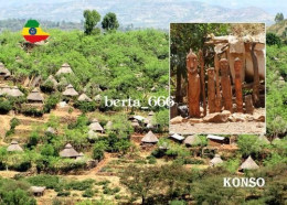 Ethiopia Konso Landscape UNESCO New Postcard - Ethiopia