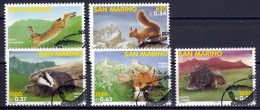 San Marino Mi 1845,1849 Inheemse Dieren Gestempeld - Used Stamps